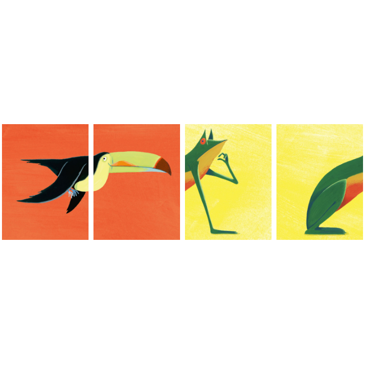 Find My Behind Game: An Animal memory game