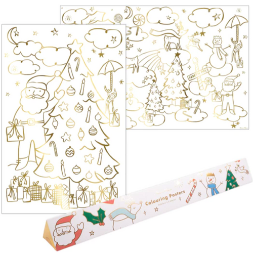 Christmas Colouring Posters