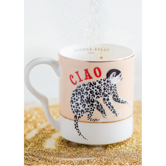 Small Monkey Ciao Mug