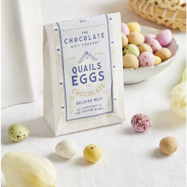 Speckled Chocolate Eggs