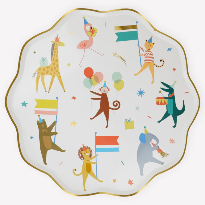 Animal Parade Dinner Plates