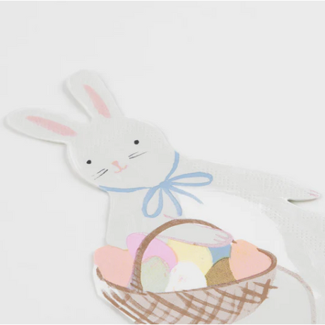 Bunny With Basket Napkins
