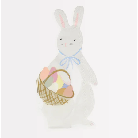 Bunny With Basket Napkins