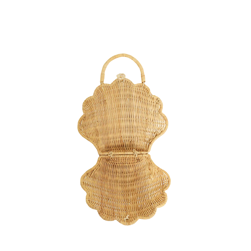 Straw Shell Rattan Bag