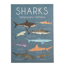 Load image into Gallery viewer, Sharks Temporary Tattoos