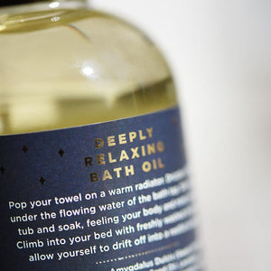 And So To Bed Natural Bath Oil