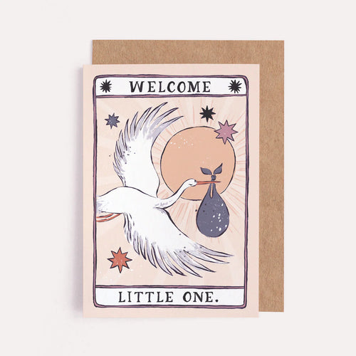 Stork Welcome Little One Card