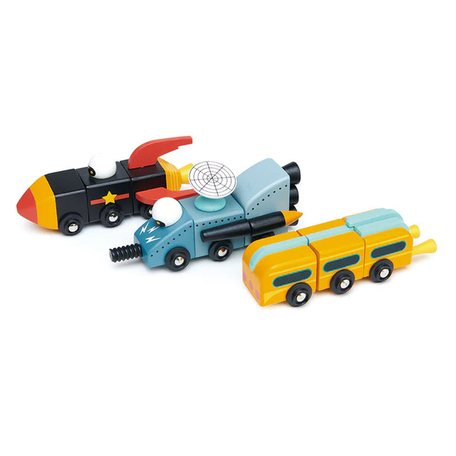 Wooden Space Race