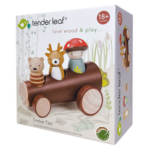 Load image into Gallery viewer, Wooden Timber Taxi