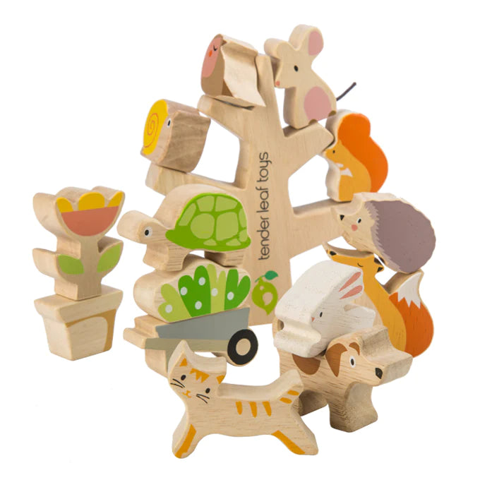Wooden Stacking Garden Friends