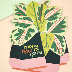 Happy New Home 3D Card