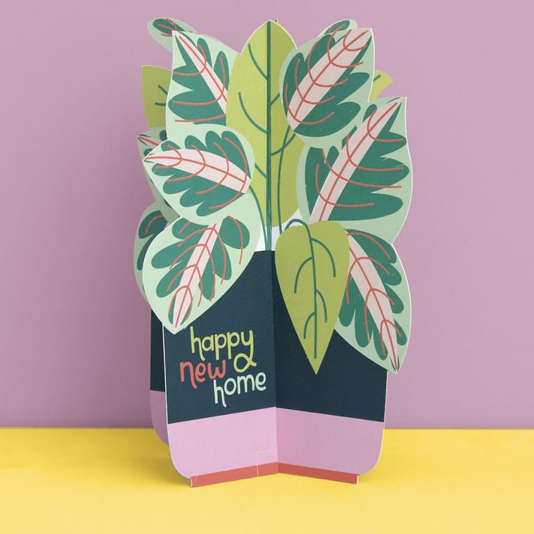 Happy New Home 3D Card