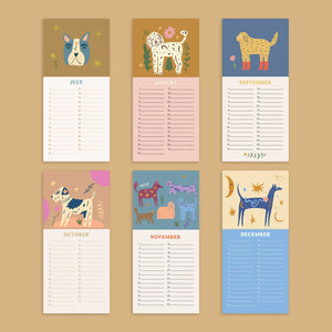 Dogs And Doodles Birthday Calendar