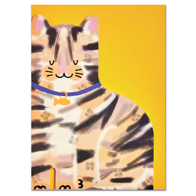 Tabby Cat Card