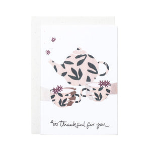 So Thankful For You Card