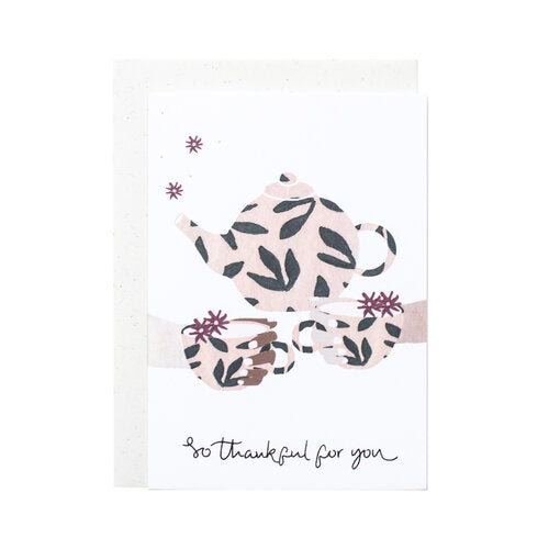 So Thankful For You Card