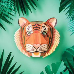 Create Your Own Majestic Tiger Head