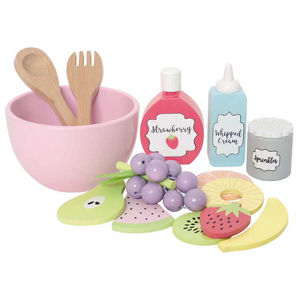 Wooden Fruit Salad Play Set