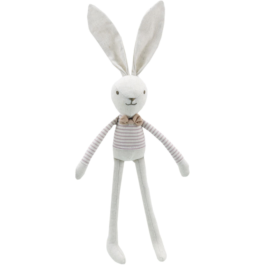 Linen Boy Hare Soft Toy