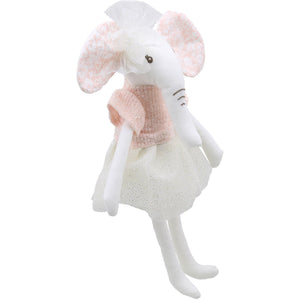 Linen Mrs Elephant Soft Toy