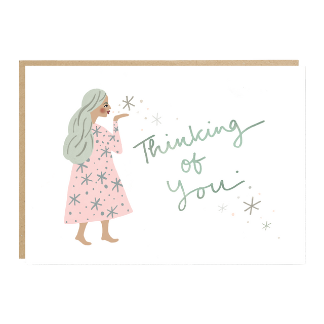 Thinking Of You Pastel Greeting Card