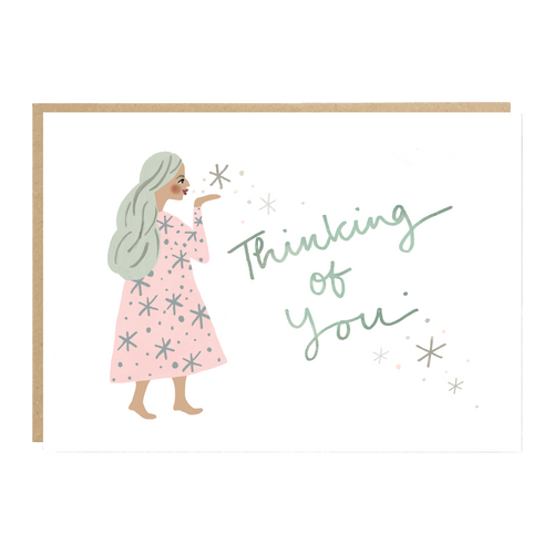 Thinking Of You Pastel Greeting Card