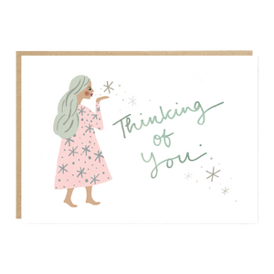 Thinking Of You Pastel Greeting Card