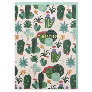 Happy Birthday Desert Cactus Card