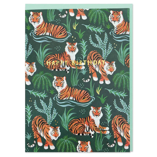 Happy Birthday Tiger Card