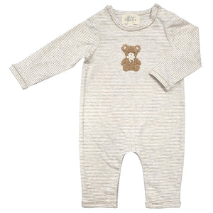 Applique Teddy Babygro 3-6M