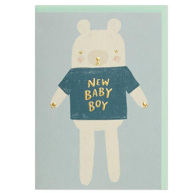 New Baby Boy Card