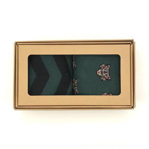 Set Of 2 Boxed Men's Socks - Tiger Whistler