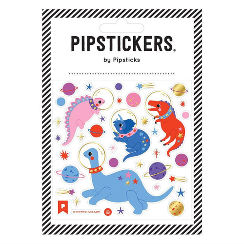 Dinosaur Through Space Stickers