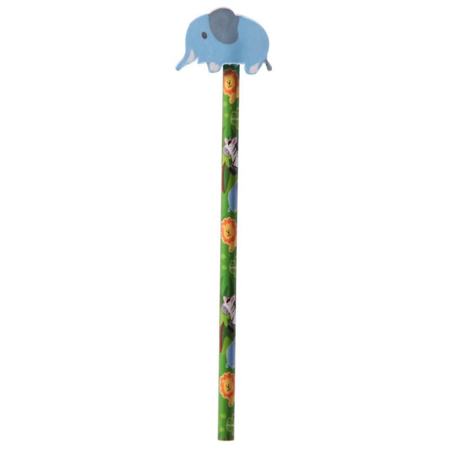 Jungle Animal Pencil & Eraser