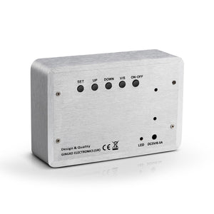 Brick Aluminium Click Clock