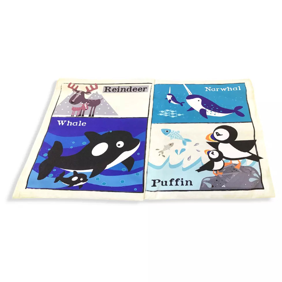 Nursery Times Crinkly Newspaper - Arctic Animals