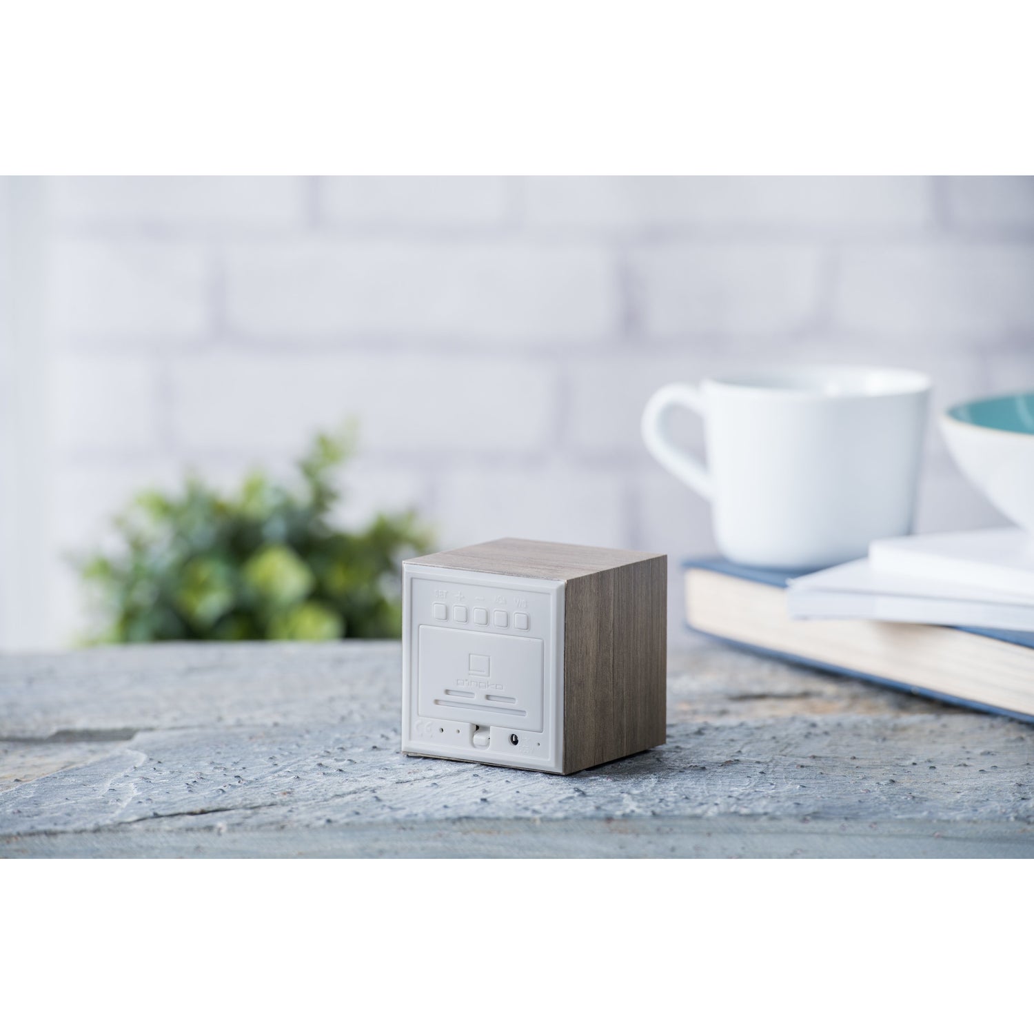 Ash Cube Click Clock