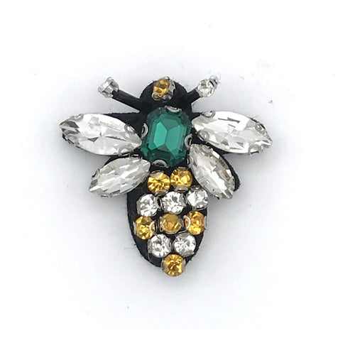 Green Queen Bee Pin