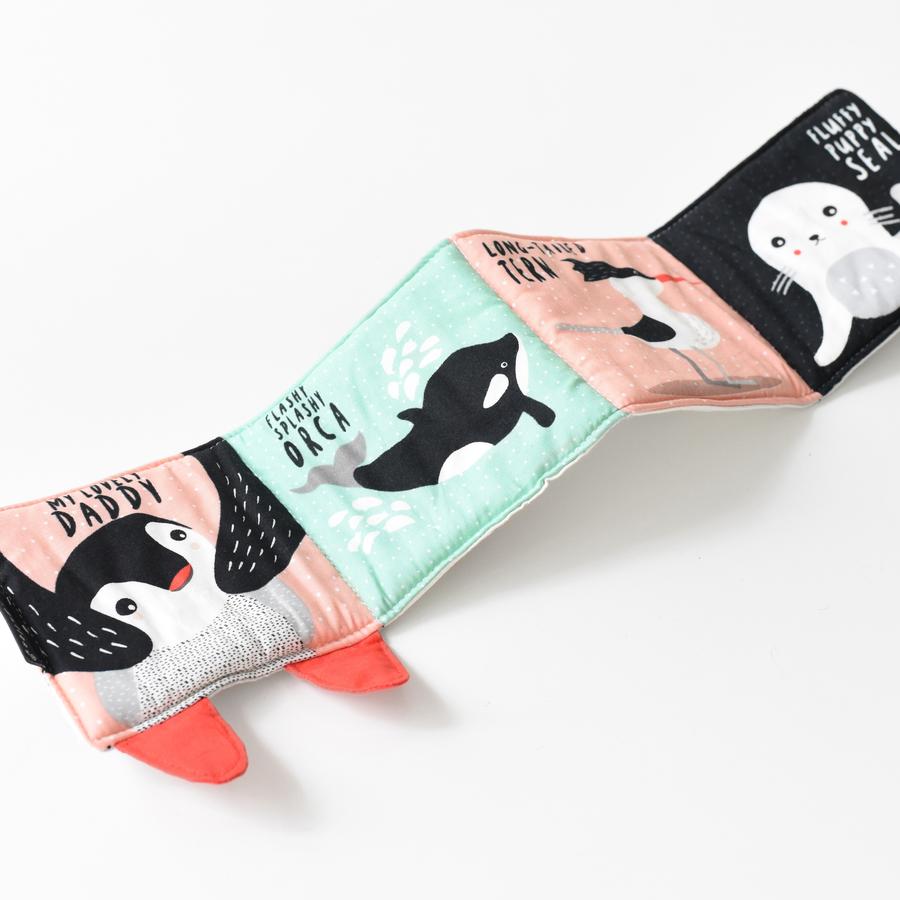 Pitter Patter Penguin Soft Cloth Book