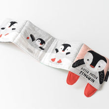 Load image into Gallery viewer, Pitter Patter Penguin Soft Cloth Book