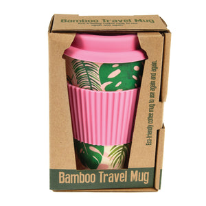 Tropical Bamboo Travel Mug