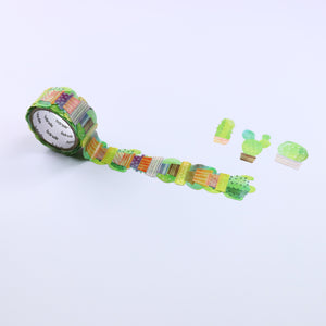 Washi Tape Cactus Stickers