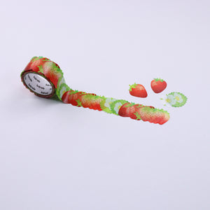 Washi Tape Strawberry Stickers