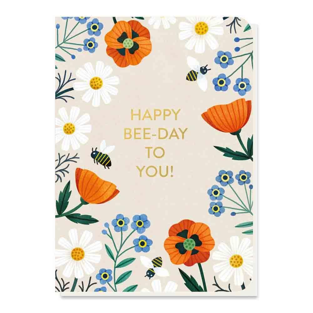 Happy Bee-Day Seed Card