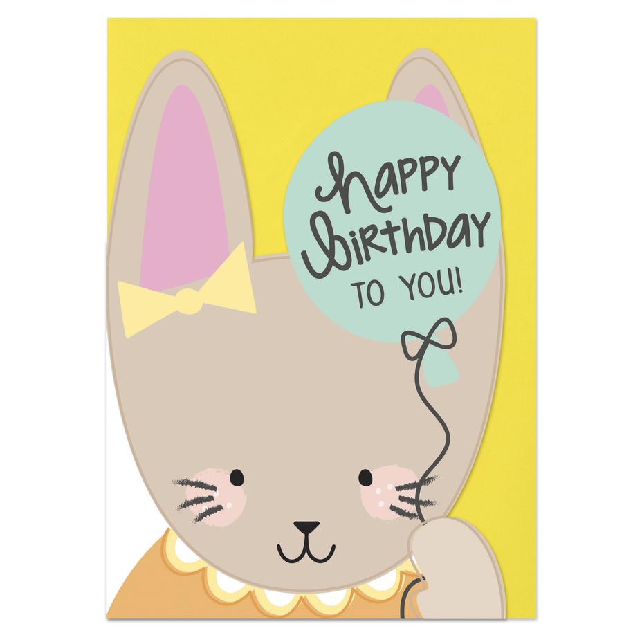 Birthday Bunny Card