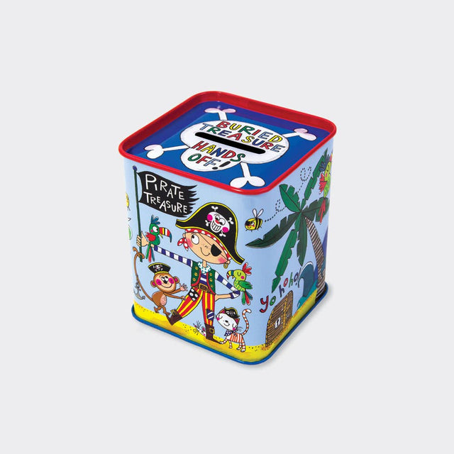 Buried Treasure Pirate Money Box