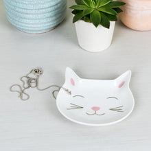 Load image into Gallery viewer, Cat Face Trinket Dish