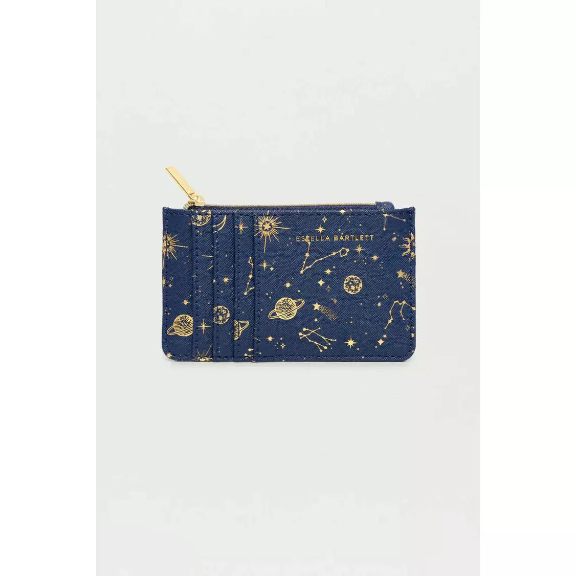 Navy Celestial Card Purse