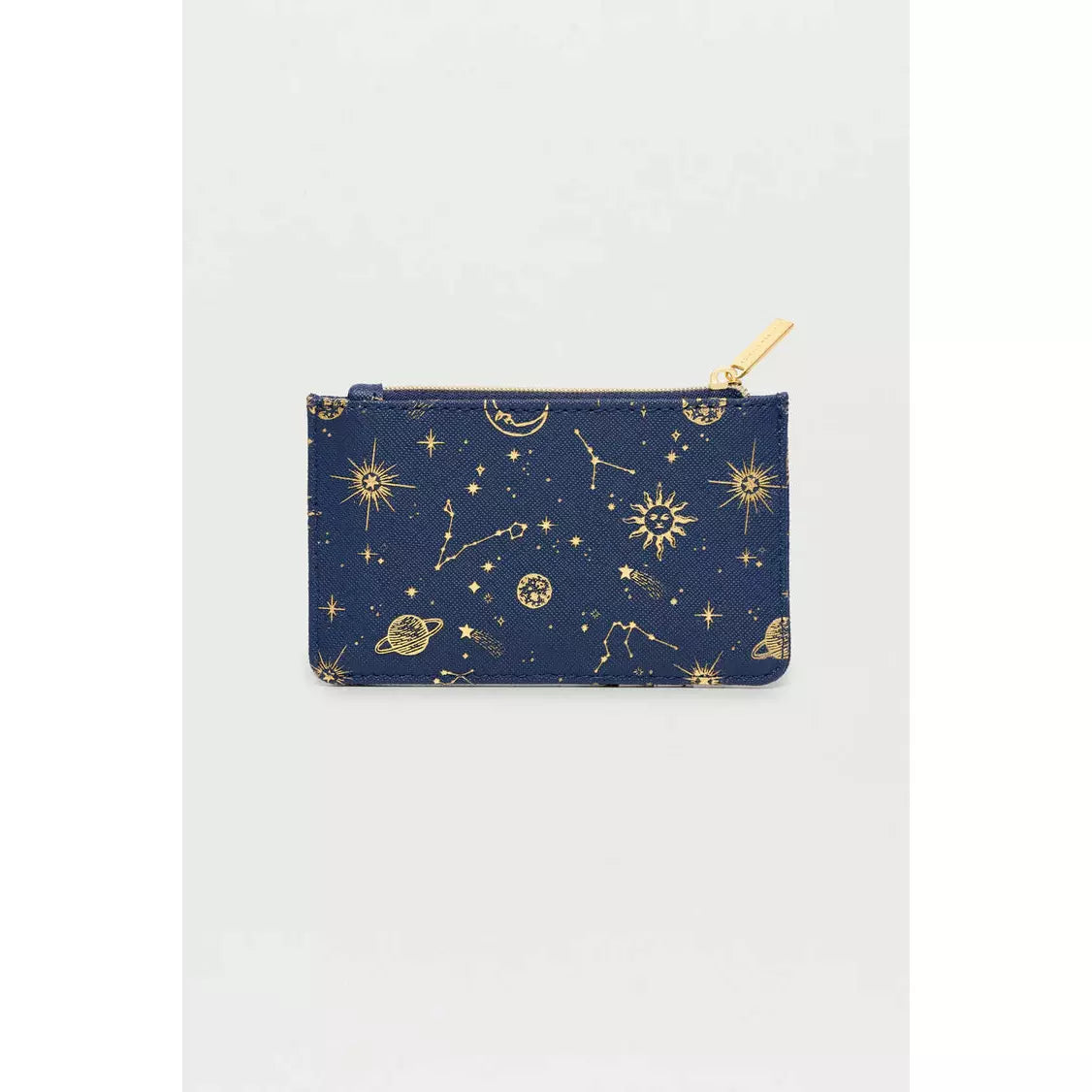 Navy Celestial Card Purse
