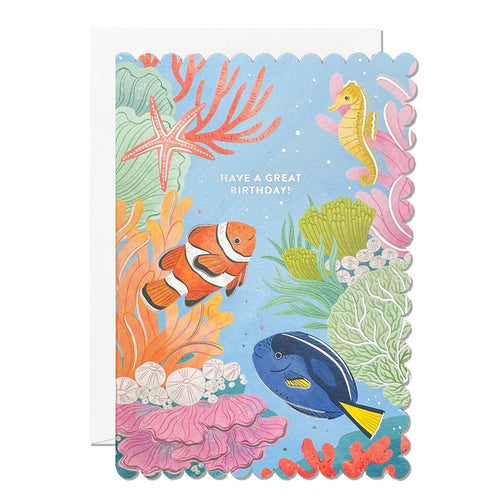 Under The Sea Birthday Card